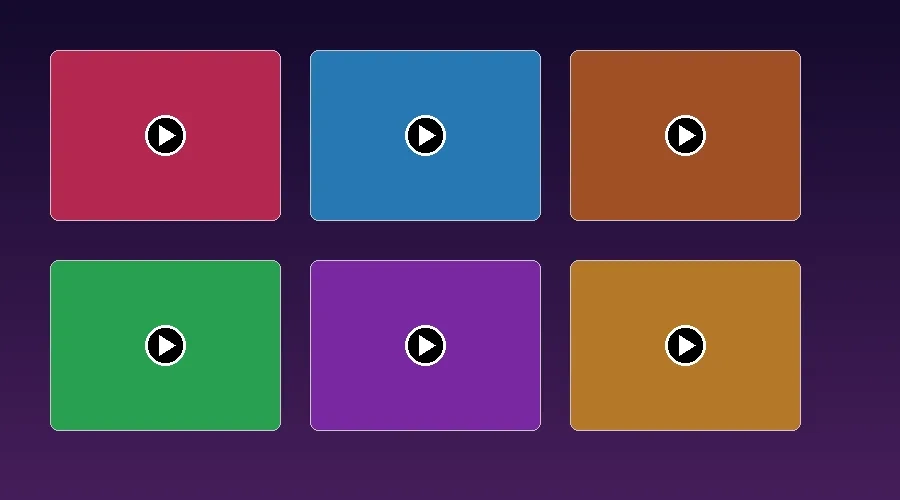 客户端视频播放界面展示